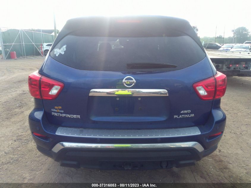2018 NISSAN PATHFINDER S/SV/SL/PLATINUM - 5N1DR2MM2JC658673
