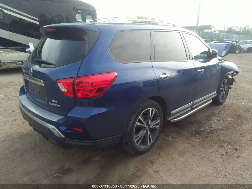 2018 NISSAN PATHFINDER S/SV/SL/PLATINUM - 5N1DR2MM2JC658673