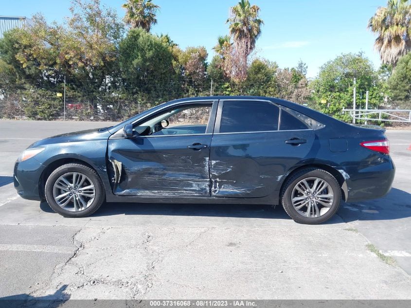 2017 TOYOTA CAMRY XLE/SE/LE/XSE - 4T1BF1FK5HU422853