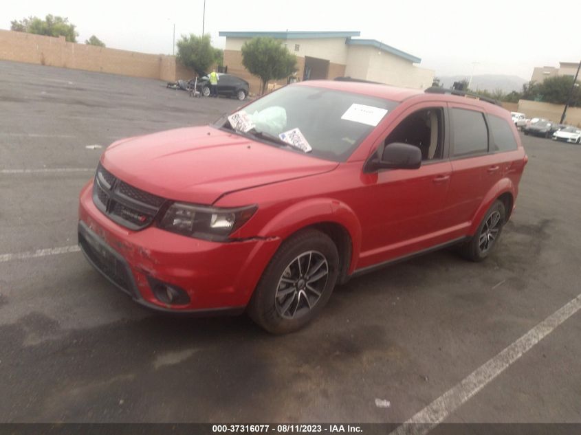 2018 DODGE JOURNEY SXT - 3C4PDCBG8JT534012