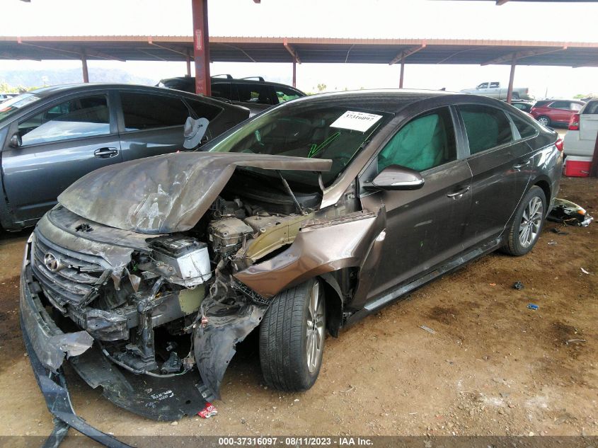 2017 HYUNDAI SONATA SPORT - 5NPE34AF2HH438041