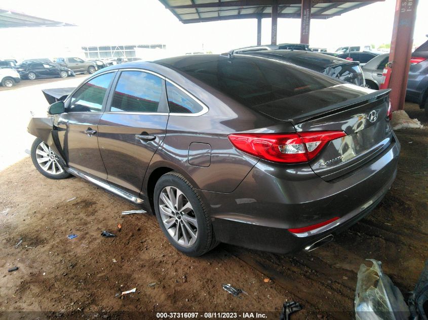 2017 HYUNDAI SONATA SPORT - 5NPE34AF2HH438041