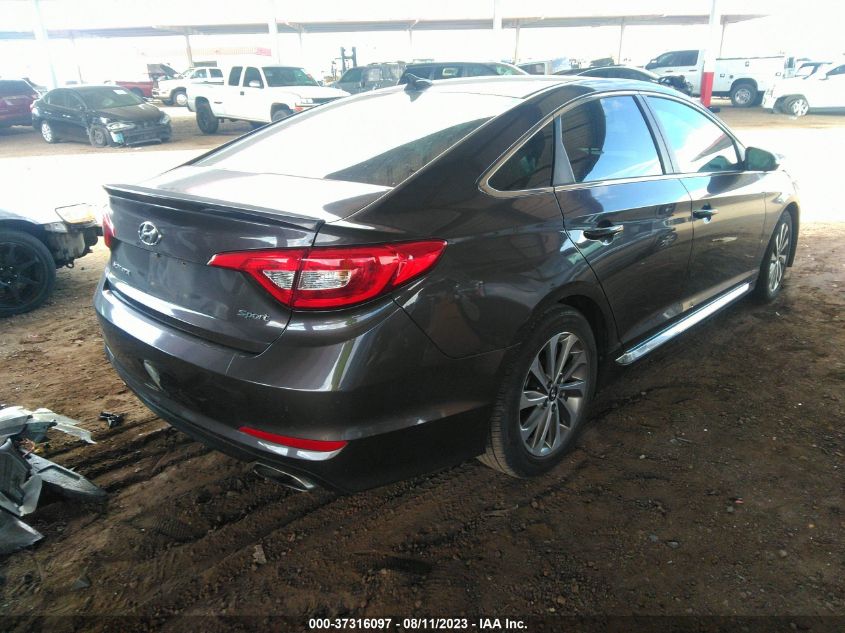 2017 HYUNDAI SONATA SPORT - 5NPE34AF2HH438041