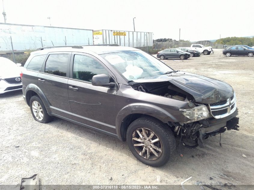 2016 DODGE JOURNEY SXT - 3C4PDCBG5GT165943