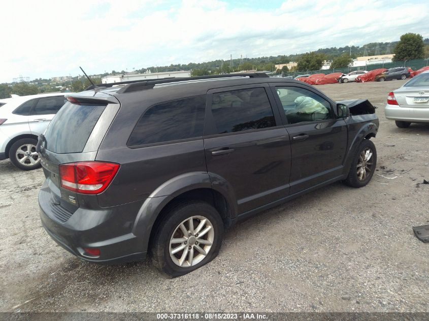 2016 DODGE JOURNEY SXT - 3C4PDCBG5GT165943