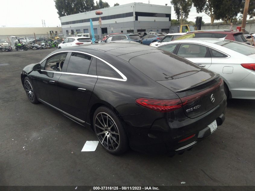 2023 MERCEDES-BENZ EQS EQS 450+ - W1KCG2DBXPA033176