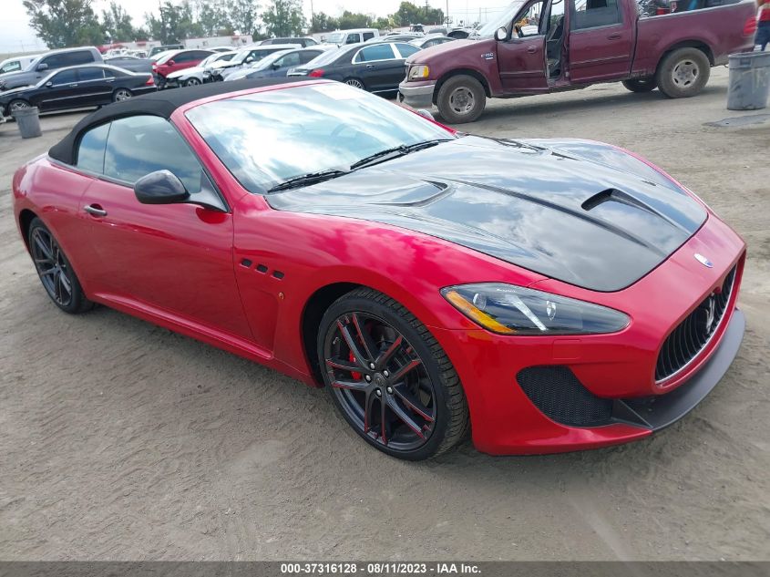 2016 MASERATI GRANTURISMO CONVERTIBLE SPORT/MC/MC CENTENNIAL - ZAM45VMA4G0163212