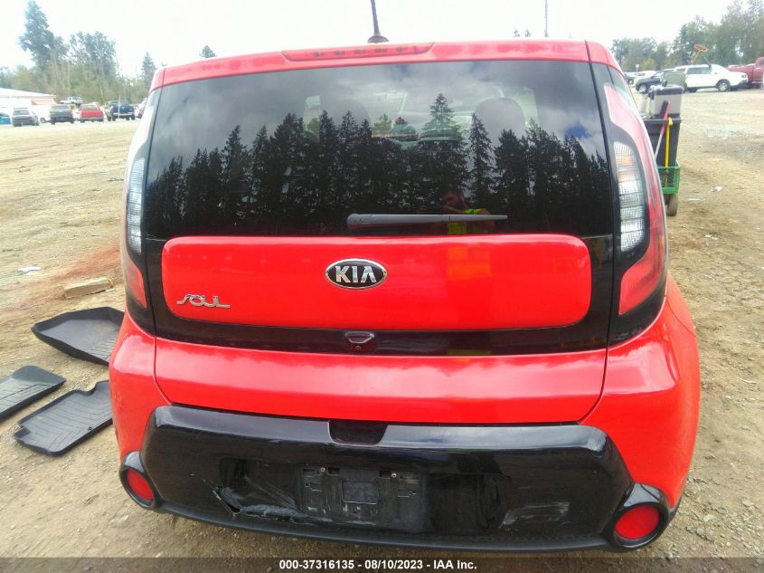 2016 KIA SOUL + - KNDJP3A50G7867072