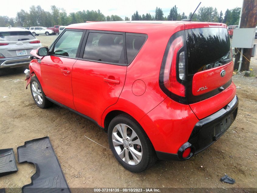 2016 KIA SOUL + - KNDJP3A50G7867072
