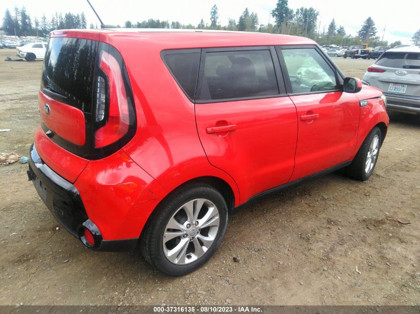 2016 KIA SOUL + - KNDJP3A50G7867072
