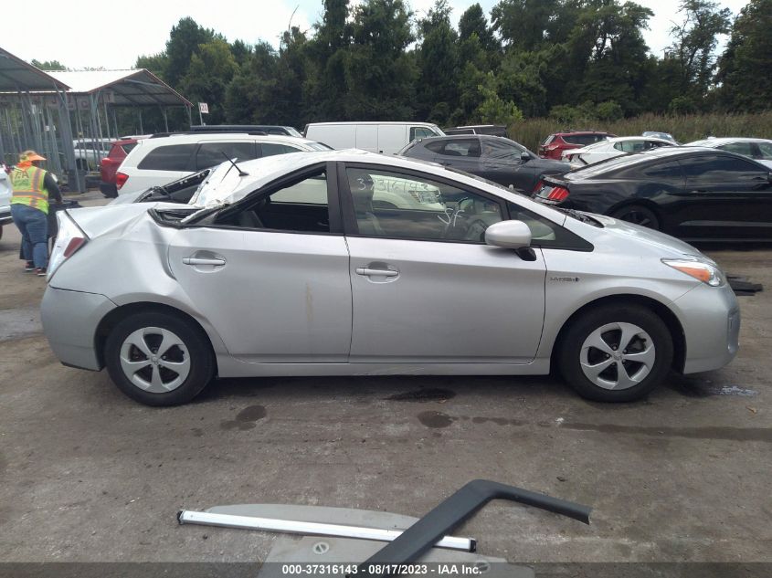 2014 TOYOTA PRIUS FOUR/FIVE/THREE/ONE/TWO - JTDKN3DU7E1748013
