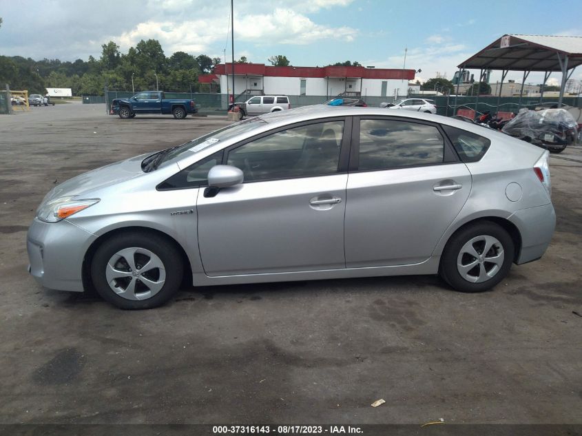 2014 TOYOTA PRIUS FOUR/FIVE/THREE/ONE/TWO - JTDKN3DU7E1748013
