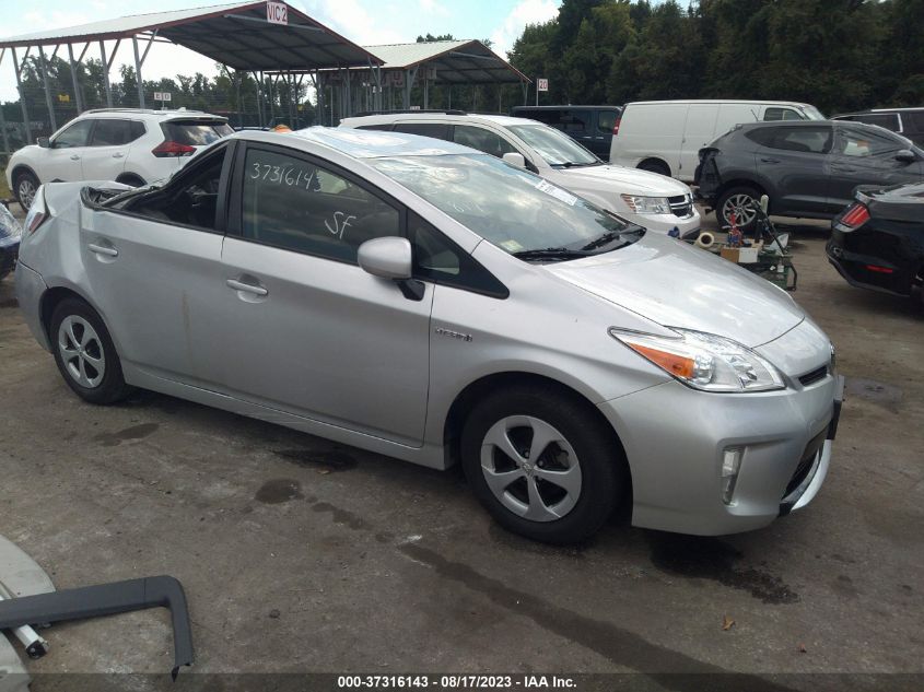 2014 TOYOTA PRIUS FOUR/FIVE/THREE/ONE/TWO - JTDKN3DU7E1748013