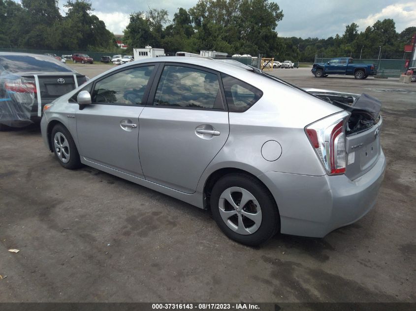 2014 TOYOTA PRIUS FOUR/FIVE/THREE/ONE/TWO - JTDKN3DU7E1748013