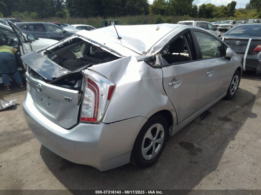 2014 TOYOTA PRIUS FOUR/FIVE/THREE/ONE/TWO - JTDKN3DU7E1748013