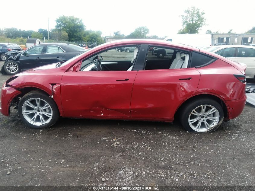 2022 TESLA MODEL Y LONG RANGE - 7SAYGAEEXNF522333