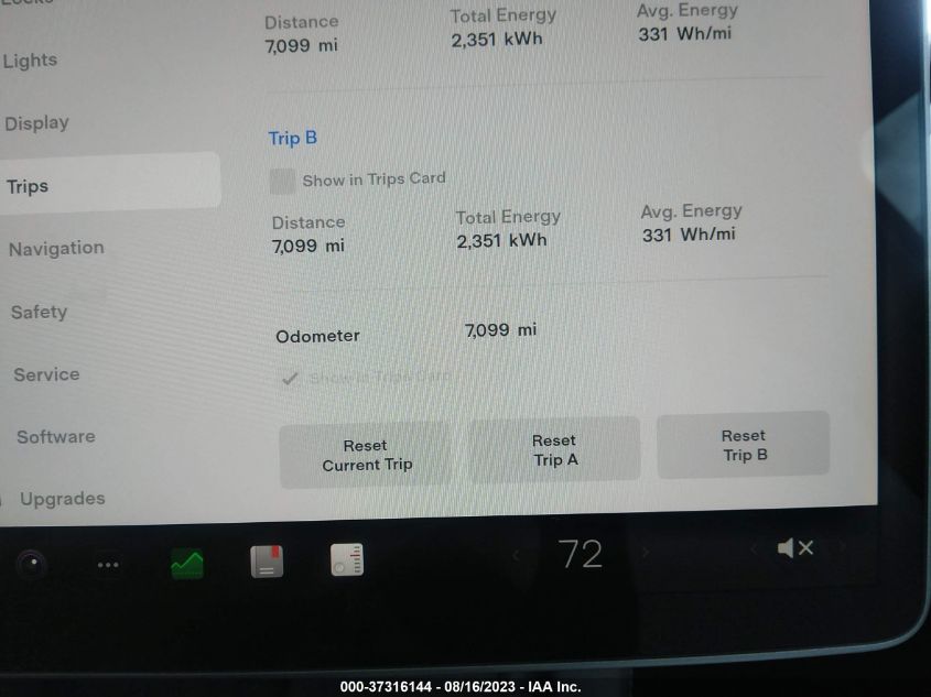 2022 TESLA MODEL Y LONG RANGE - 7SAYGAEEXNF522333