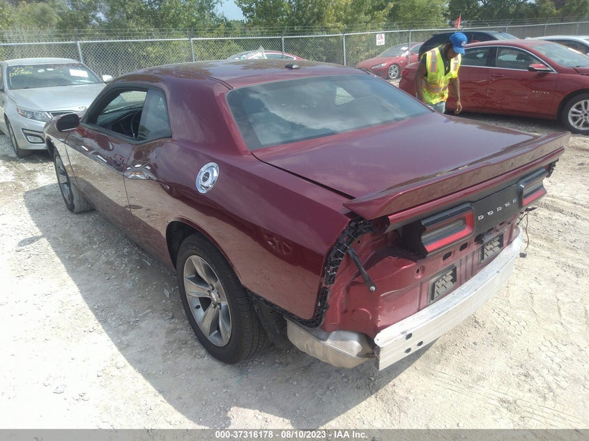 VIN 2C3CDZAGXLH226715 2020 DODGE CHALLENGER SXT