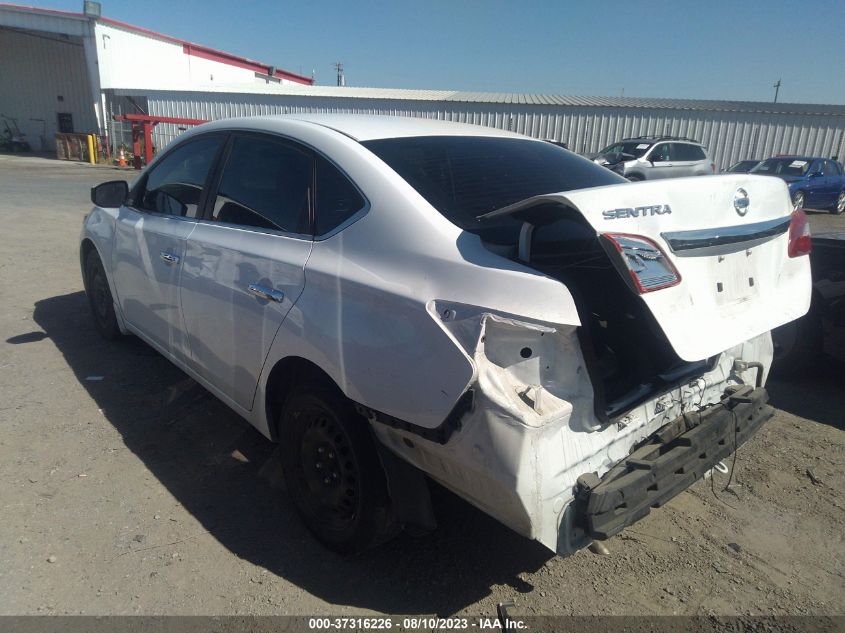 2017 NISSAN SENTRA S/SV/SR/SL - 3N1AB7AP4HY385120