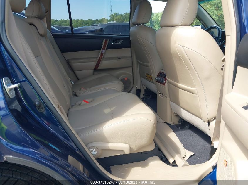 2013 TOYOTA HIGHLANDER LIMITED - 5TDYK3EH1DS132684