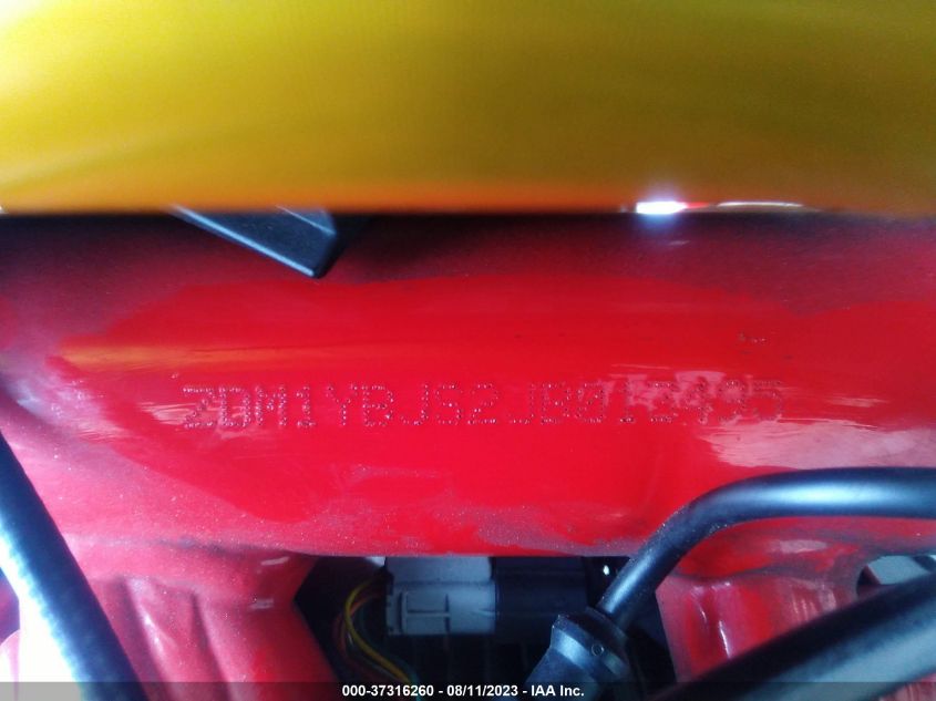 2018 DUCATI HYPERMOTARD 939 - ZDM1YBJS2JB013495