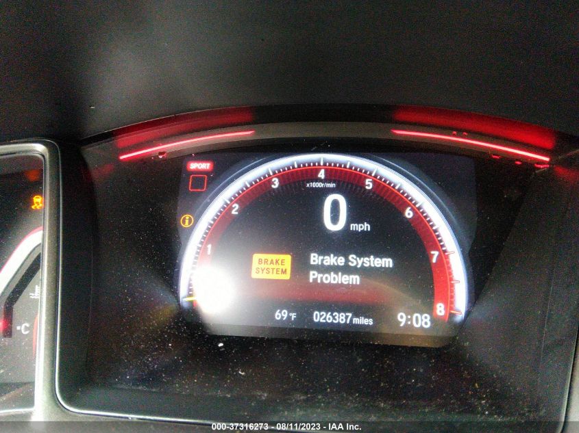 2019 HONDA CIVIC TYPE R TOURING - SHHFK8G76KU206657