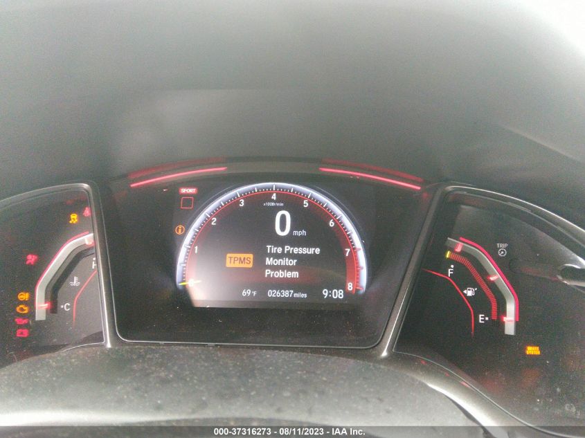 2019 HONDA CIVIC TYPE R TOURING - SHHFK8G76KU206657
