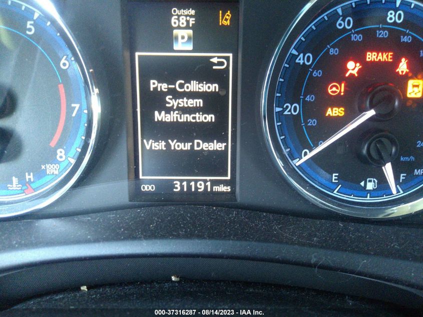 2017 TOYOTA COROLLA L/LE/XLE/SE - 5YFBURHE1HP725982