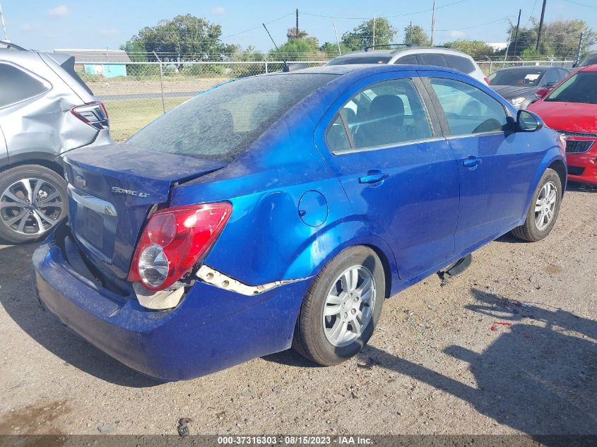 2016 CHEVROLET SONIC LT 1G1JC5SHXG4128320