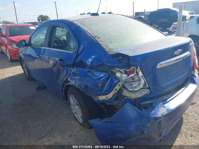 2016 CHEVROLET SONIC LT 1G1JC5SHXG4128320
