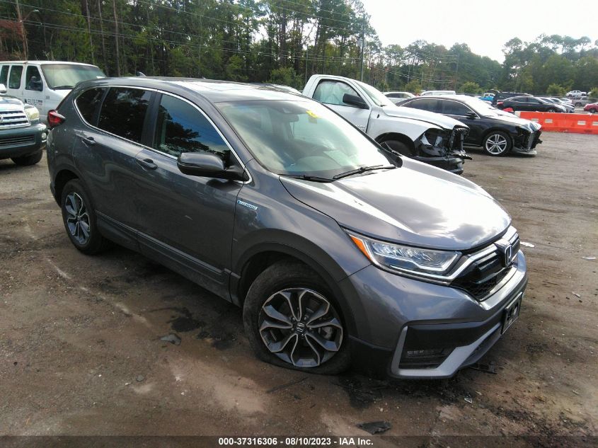 2022 HONDA CR-V HYBRID EX - 5J6RT6H55NL035893