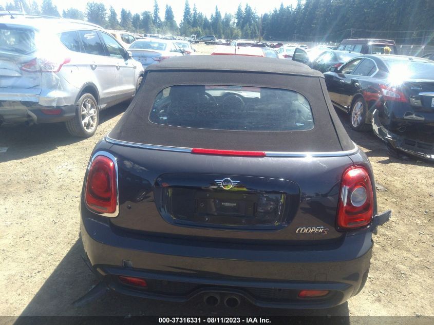 2019 MINI CONVERTIBLE COOPER S WMWWG9C57K3E41532