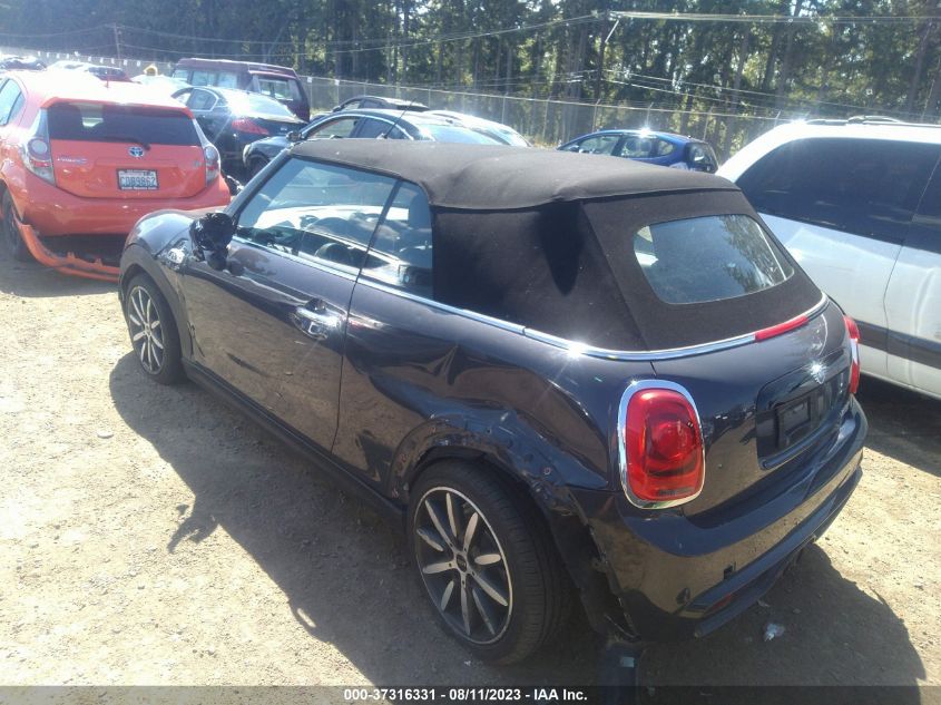 2019 MINI CONVERTIBLE COOPER S WMWWG9C57K3E41532