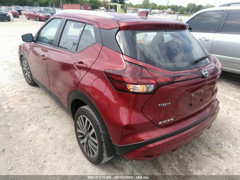 2022 NISSAN KICKS SV - 3N1CP5CV1NL518466