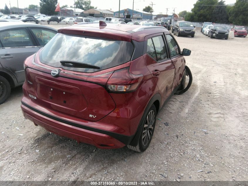 2022 NISSAN KICKS SV - 3N1CP5CV1NL518466