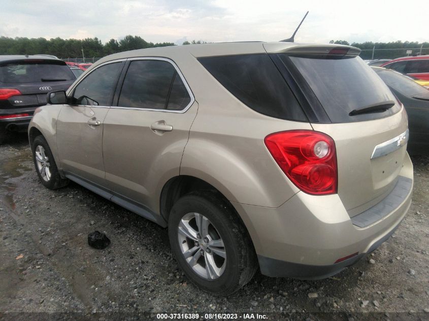 2013 CHEVROLET EQUINOX LS - 2GNALBEK1D1169978