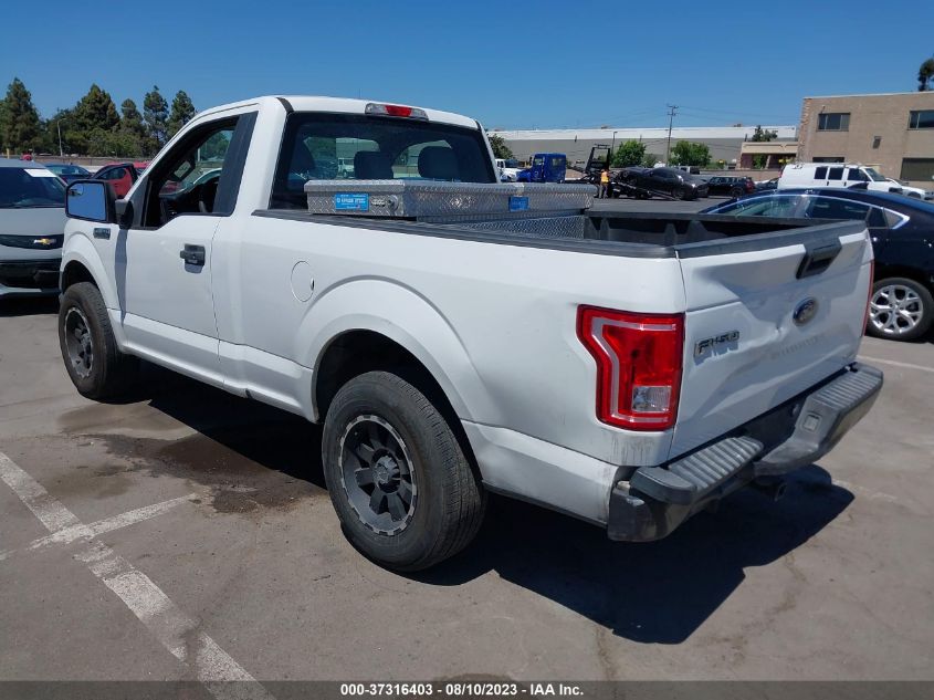 2016 FORD F-150 XL/XLT - 1FTMF1C8XGFB29376