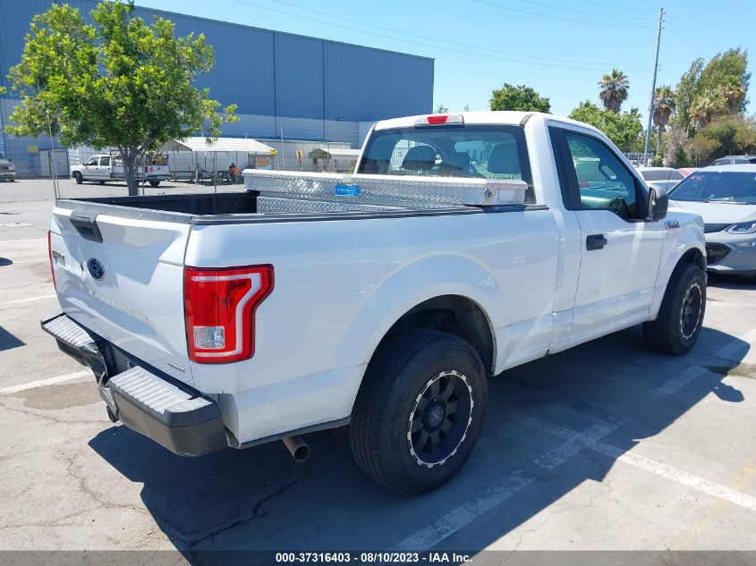 2016 FORD F-150 XL/XLT - 1FTMF1C8XGFB29376