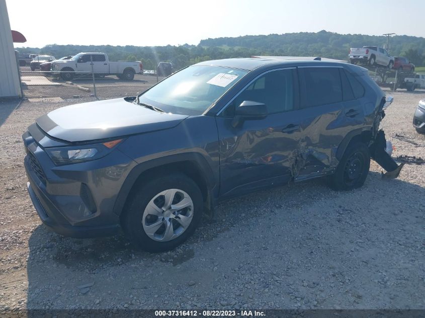 2022 TOYOTA RAV4 LE - 2T3H1RFV3NC183728