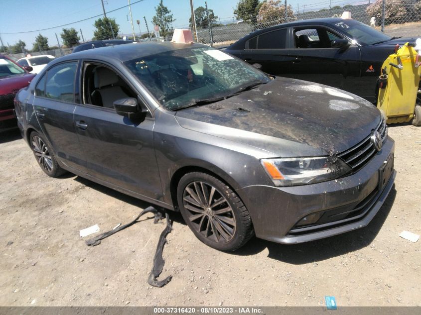 2016 VOLKSWAGEN JETTA SEDAN 1.8T SPORT - 3VWD17AJ4GM221801