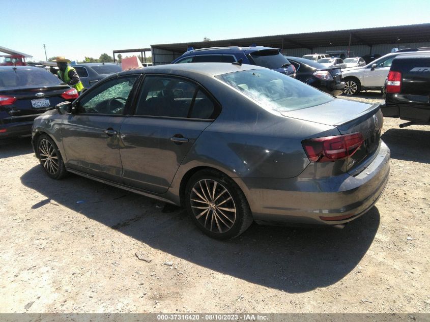 2016 VOLKSWAGEN JETTA SEDAN 1.8T SPORT - 3VWD17AJ4GM221801