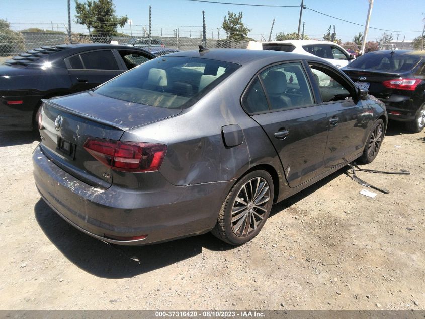 2016 VOLKSWAGEN JETTA SEDAN 1.8T SPORT - 3VWD17AJ4GM221801