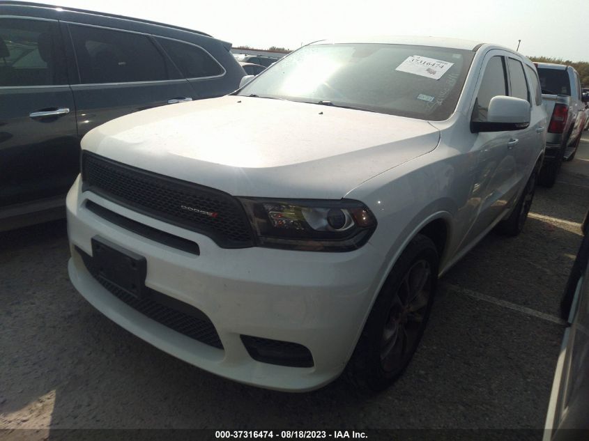 2019 DODGE DURANGO GT PLUS - 1C4RDHDG6KC650471