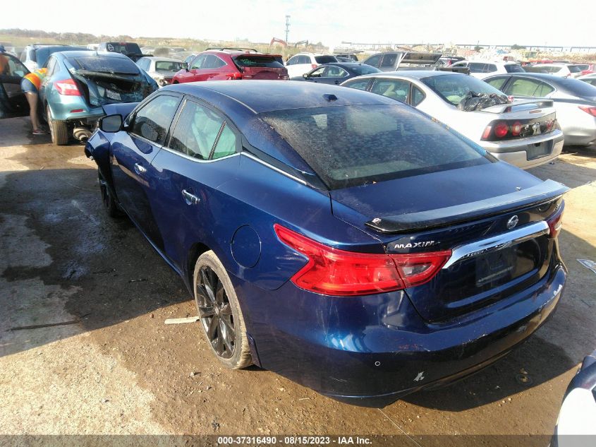 2017 NISSAN MAXIMA 3.5S/SV/SL/SR/PLAT - 1N4AA6AP7HC384651