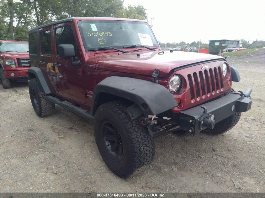 2013 JEEP WRANGLER UNLIMITED SPORT - 1C4BJWDG1DL589516