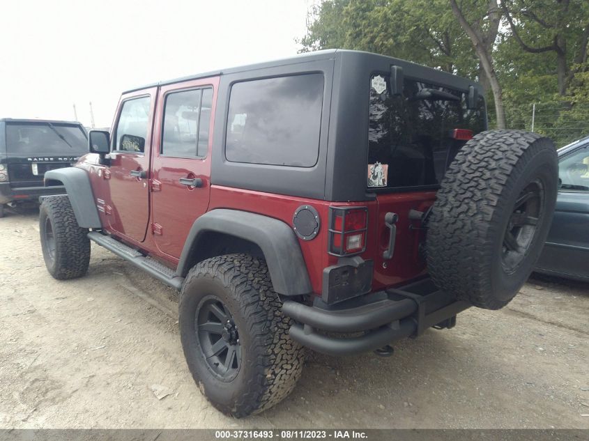 2013 JEEP WRANGLER UNLIMITED SPORT - 1C4BJWDG1DL589516