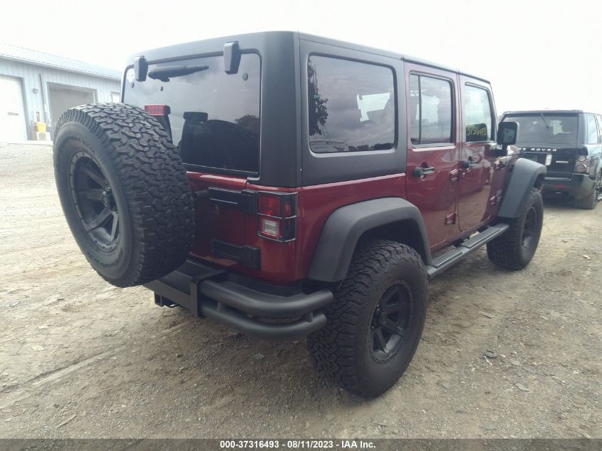 2013 JEEP WRANGLER UNLIMITED SPORT - 1C4BJWDG1DL589516