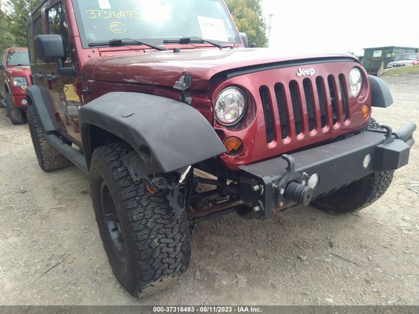 2013 JEEP WRANGLER UNLIMITED SPORT - 1C4BJWDG1DL589516