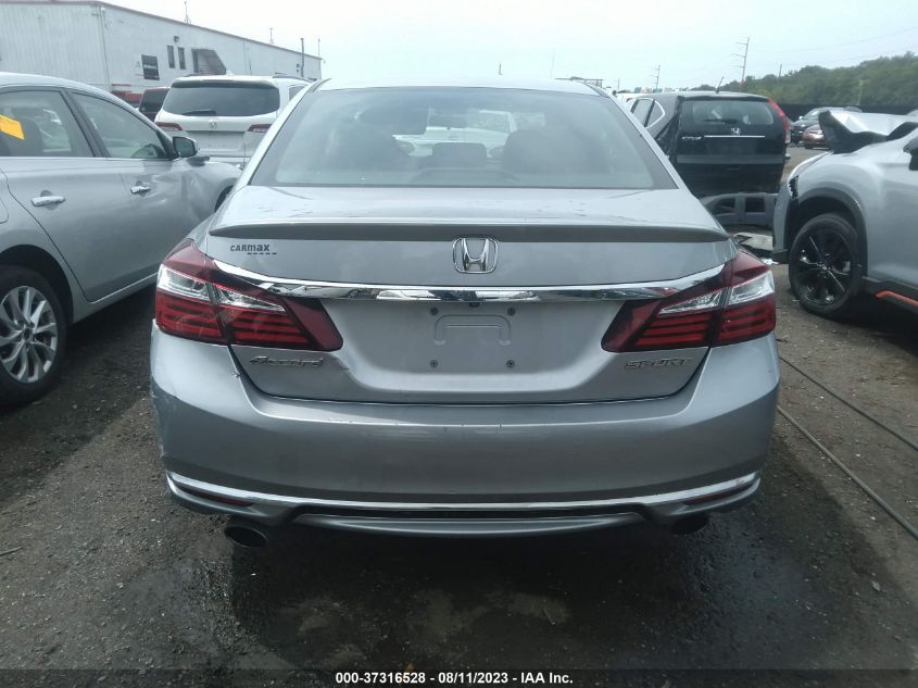 2017 HONDA ACCORD SEDAN SPORT - 1HGCR2F56HA264686