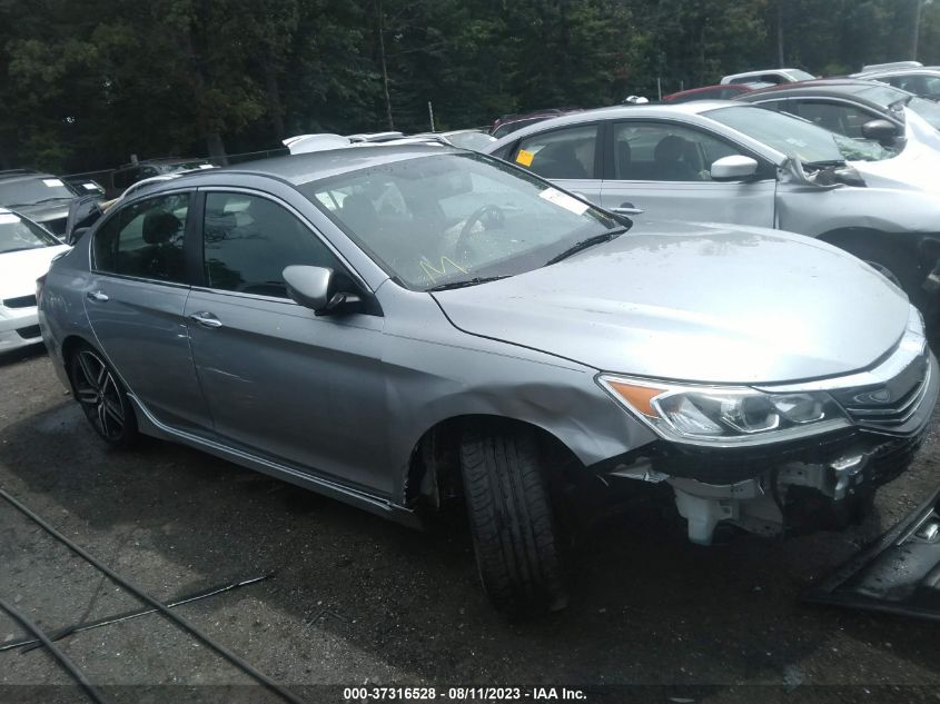 2017 HONDA ACCORD SEDAN SPORT - 1HGCR2F56HA264686